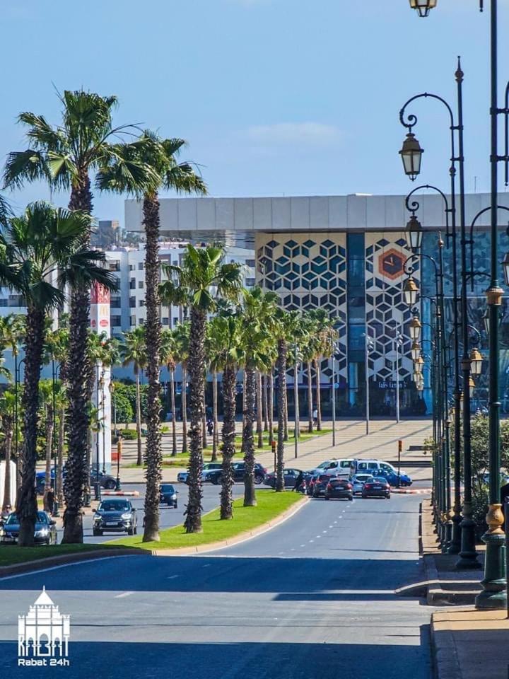 Rabat, Hassan Downtown: Tramway, Sunshine, Privacy Leilighet Eksteriør bilde