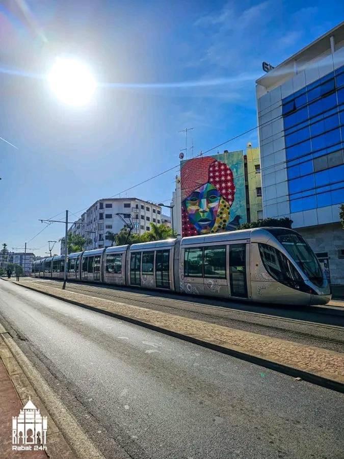 Rabat, Hassan Downtown: Tramway, Sunshine, Privacy Leilighet Eksteriør bilde